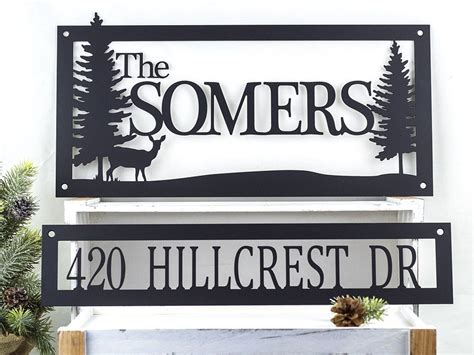 metal house signs made to order|customized metal signs for home.